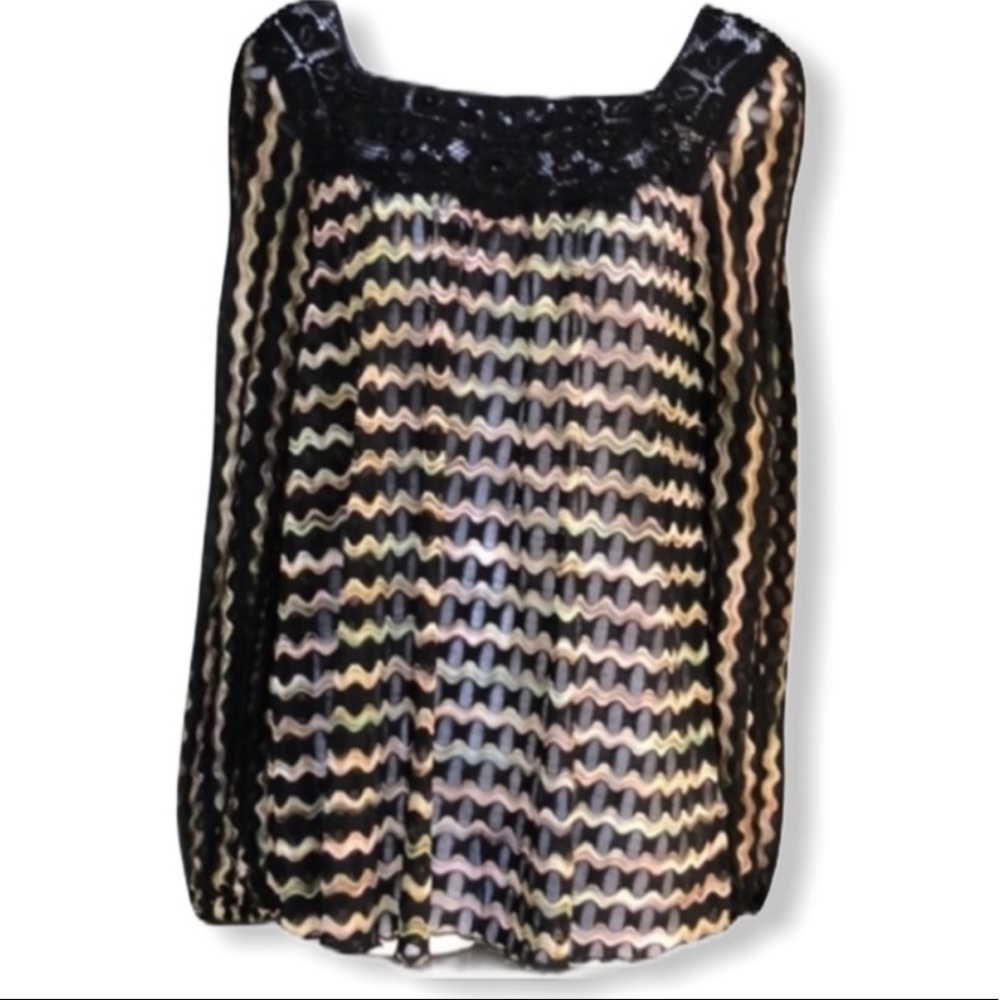Free‎ People New Romantics Sheer Tunic Top